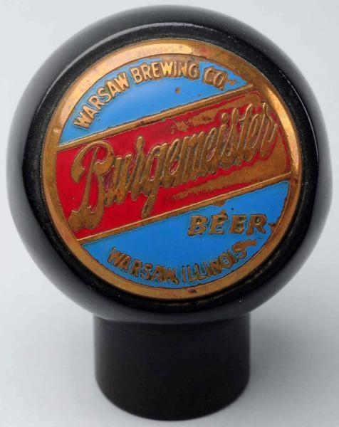 BURGEMEISTER BEER TAP KNOB.                       