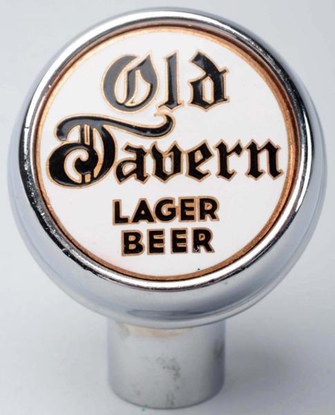 OLD TAVERN LAGER BEER TAP KNOB.                   