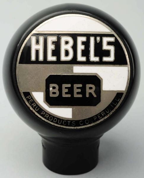 HEBELS BEER TAP KNOB.                            