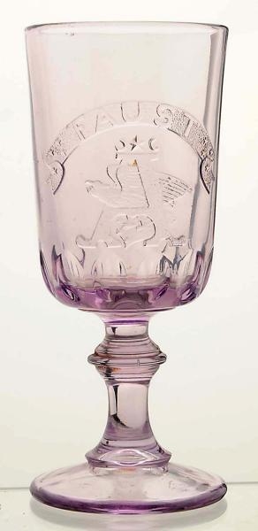 ANHEUSER-BUSCH FAUST EMBOSSED BEER GOBLET.        