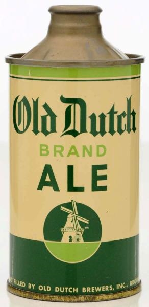 OLD DUCTH BRAND ALE CONE TOP BEER CAN.            