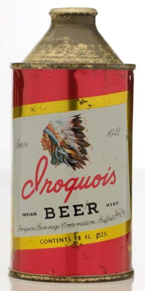 IROQUOIS BEER HP CONE TOP BEER CAN.               