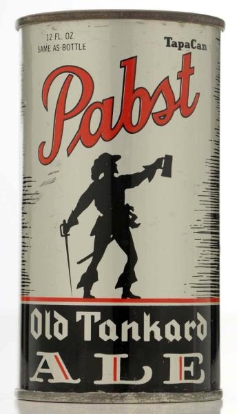 PABST OLD TANKARD ALE INSTRUCTIONAL BEER CAN.     