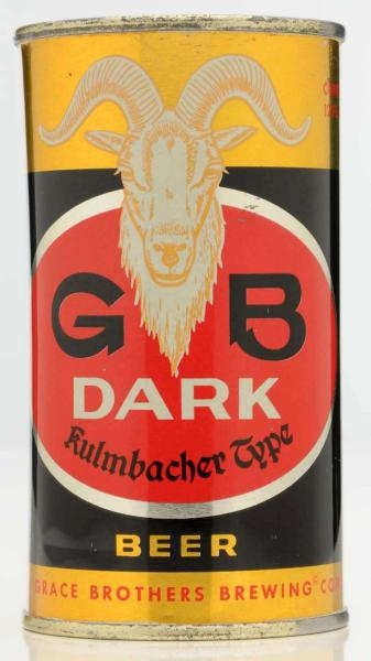 GB KLUMBACHER TYPE BOCK FLAT TOP BEER CAN. *      