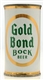 GOLD BOND BOCK FLAT TOP BEER CAN.*                