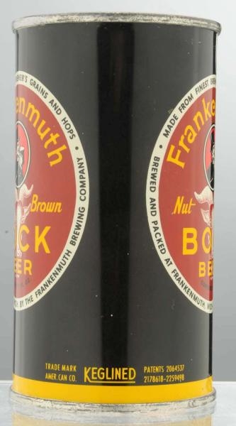 FRANKENMUTH NUT BROWN BOCK FLAT TOP BEER CAN. *   