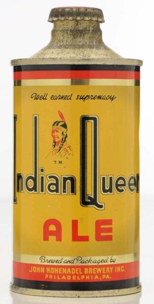 INDIAN QUEEN ALE J SPOUT BEER CAN. *              