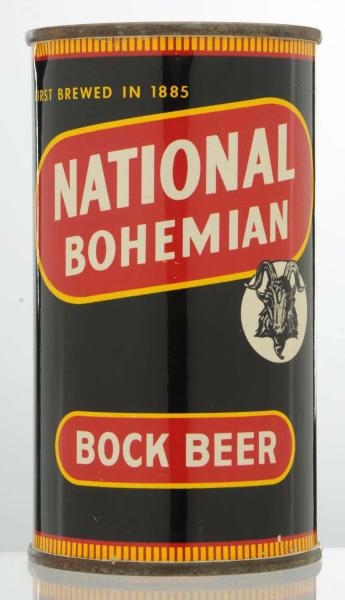 NATIONAL BOHEMIAN BOCK FLAT TOP BEER CAN.*        