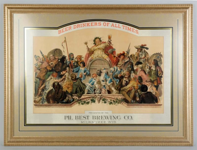 PH. BEST BREWING CO. LITHOGRAPH.                  
