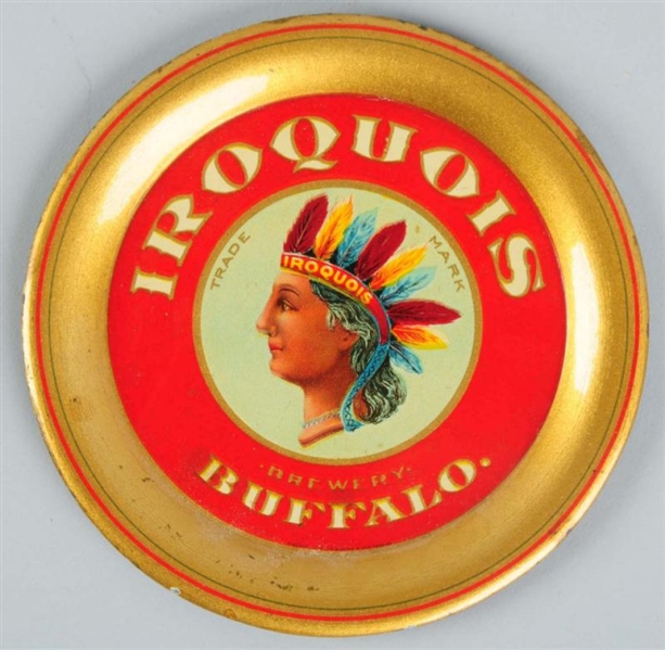IROQUOIS BEER TIP TRAY.                           