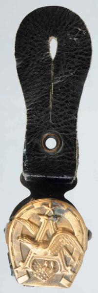 ANHEUSER-BUSCH CLIP WITH STRAP.                   
