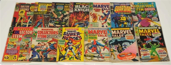 LOT OF 13: ASSORTED MARVEL COMIC ISSUES.          