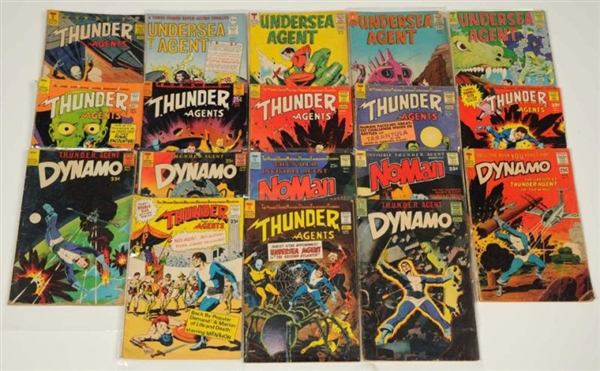 LOT OF 18: TOWER COMIC BOOKS.                     