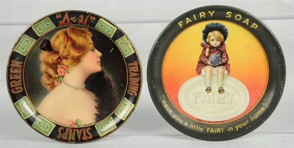 FAIRY SOAP & S&H GREEN STAMPS TIP TRAYS.          