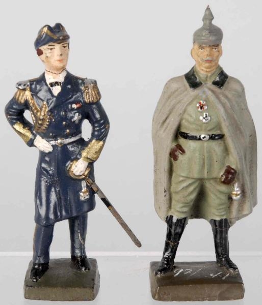 LOT OF 2: LINEOL PERSONALITY FIGURES.             