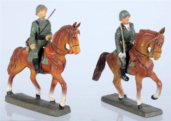 LINEOL 7.5CM ITALIAN MOUNTED SOLDIERS.            