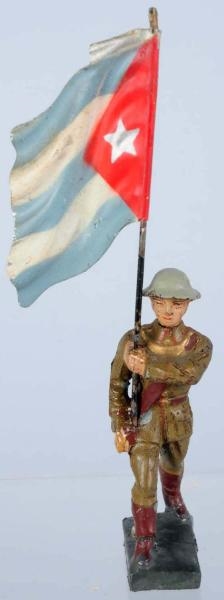 LINEOL CUBAN FLAG-BEARER.                         