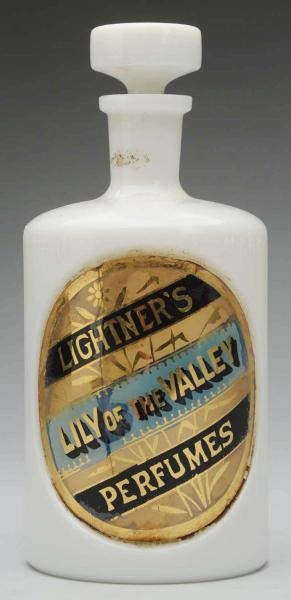 EARLY LIGHTNERS LILY OF THE VALLEY PERFUME BOTTLE 