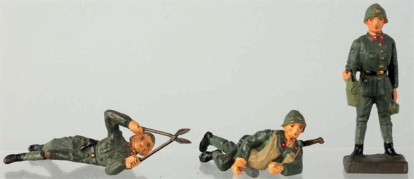 LINEOL 7.5CM ITALIAN ARMY SOLDIERS.               