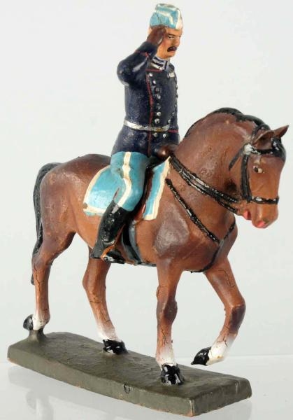 LINEOL KING CHRISTIAN ON HORSE.                   