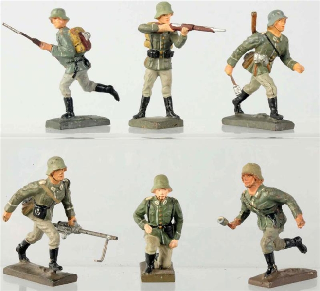 LINEOL 7.5CM GERMAN ARMY ACTION GROUP.            