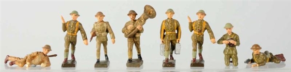 LINEOL 7.5CM US SOLDIERS.                         