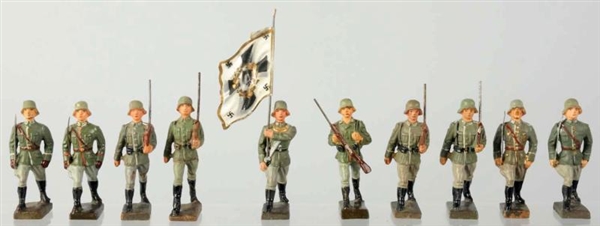 LINEOL GERMAN ARMY MARCHING GROUP.                