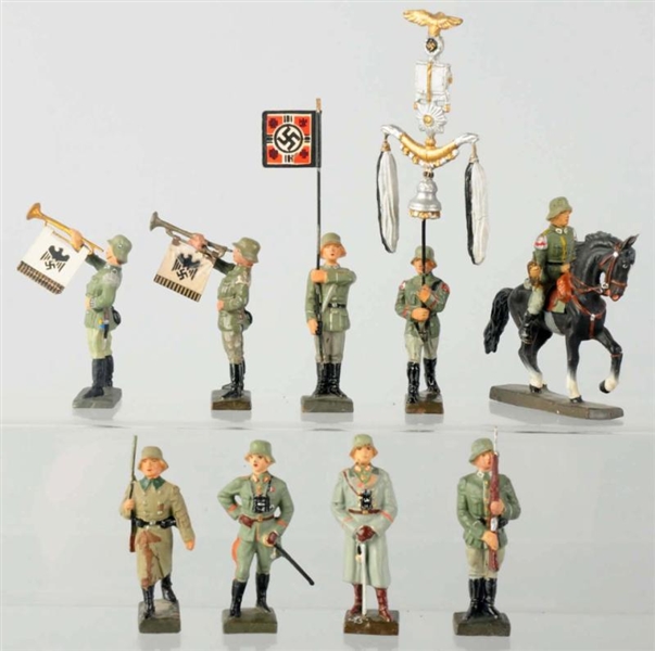 LINEOL 7.5CM GERMAN ARMY SOLDIERS.                