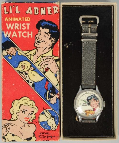 LIL ABNER CHARACTER WRIST WATCH.                 