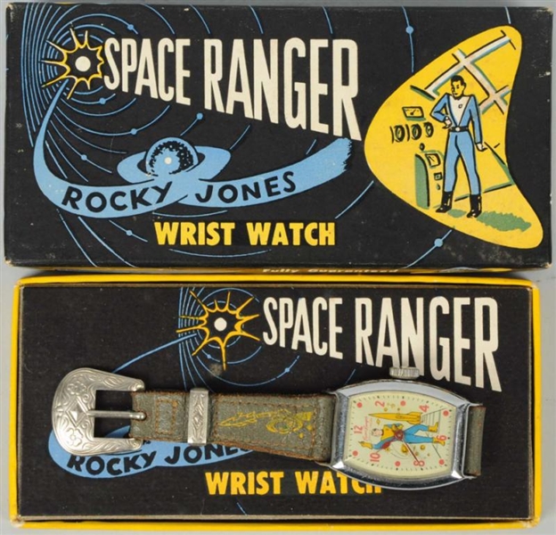 ROCKY JONES SPACE CHARACTER WRIST WATCH.          