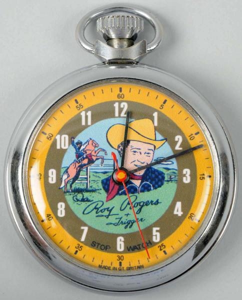 ROY ROGERS CHARACTER POCKET WATCH.                