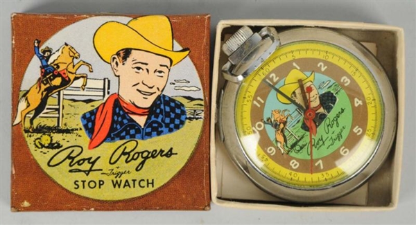 ROY ROGERS WESTERN CHARACTER POCKET WATCH.        