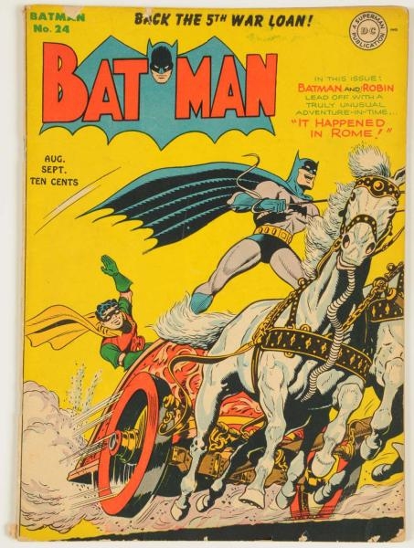 1944 BATMAN #24 COMIC BOOK.                       