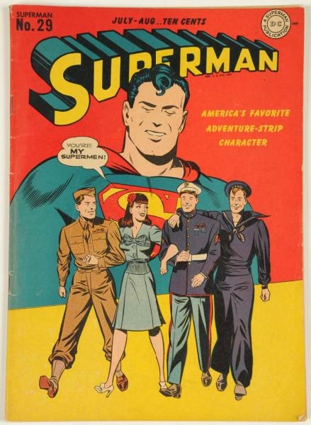 1944 SUPERMAN #29 COMIC BOOK.                     