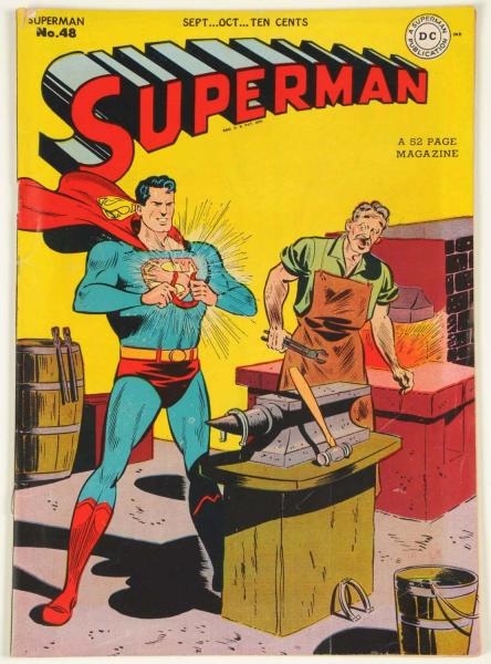 1947 SUPERMAN #48 COMIC BOOK.                     