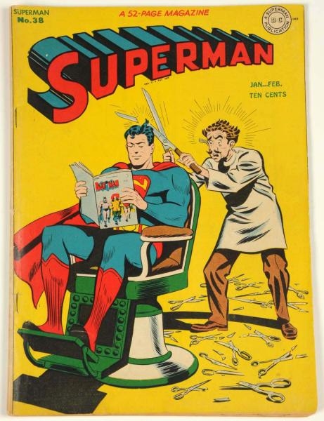 1946 SUPERMAN #38 COMIC BOOK.                     
