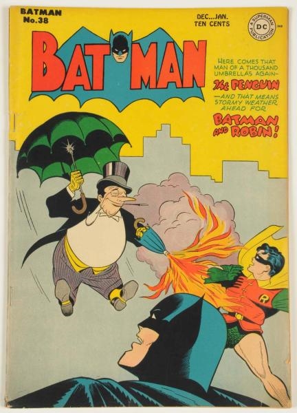 1946 BATMAN #38 COMIC BOOK.                       