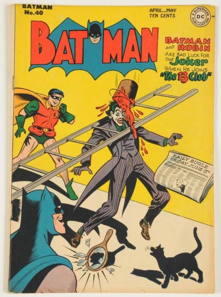 1947 BATMAN #40 COMIC BOOK.                       
