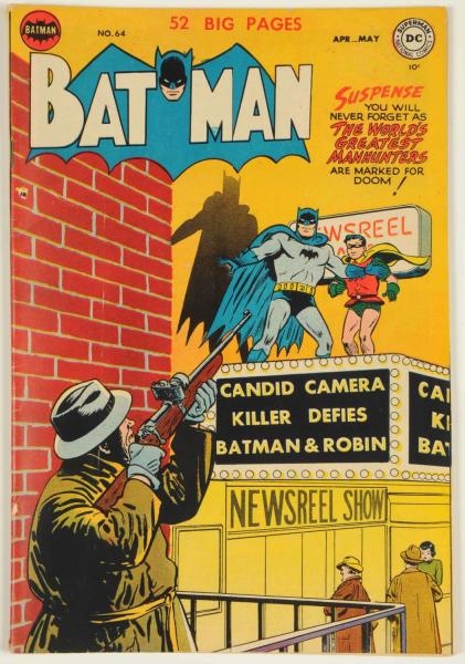 1951 BATMAN #64 COMIC BOOK.                       