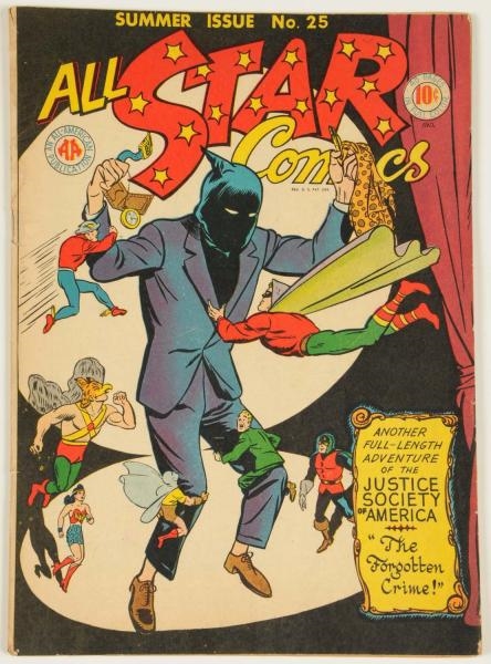 1945 ALL-STAR COMICS #25 COMIC BOOK.              