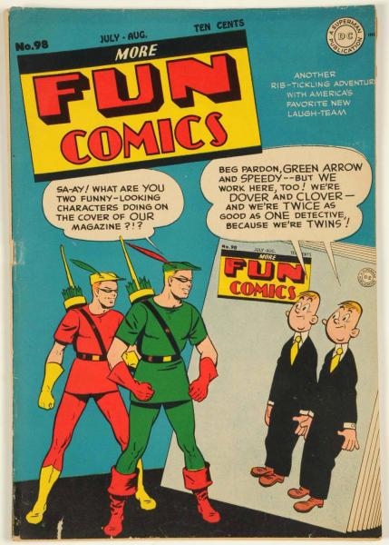 1944 MORE FUN COMICS #98 COMIC BOOK.              