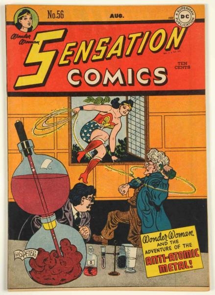 1946 SENSATION COMICS #56 COMIC BOOK.             