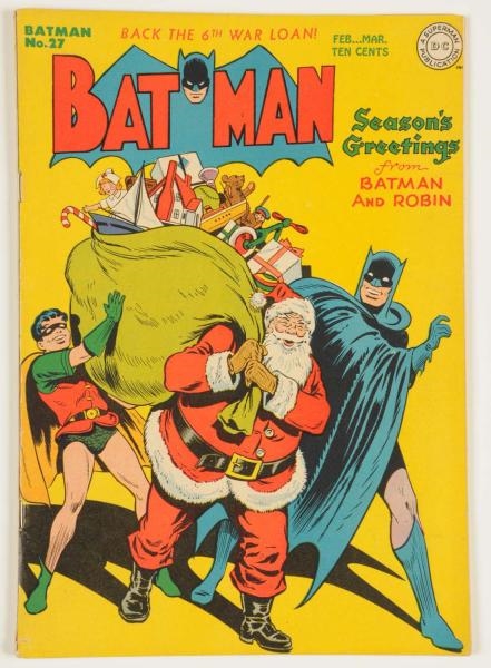 1945 BATMAN #27 COMIC BOOK.                       