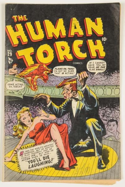 1947 HUMAN TORCH #29 COMIC BOOK.                  