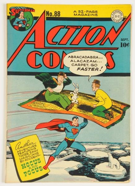 1945 ACTION COMICS #88 COMIC BOOK.                