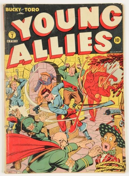 1943 YOUNG ALIAS #7 COMIC BOOK.                   