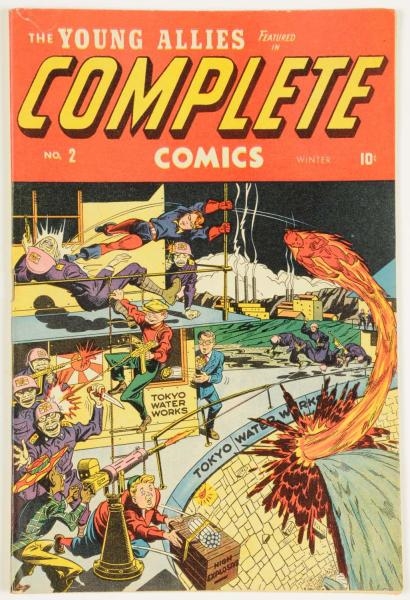 1944 COMPLETE COMICS #2 COMIC BOOK.               