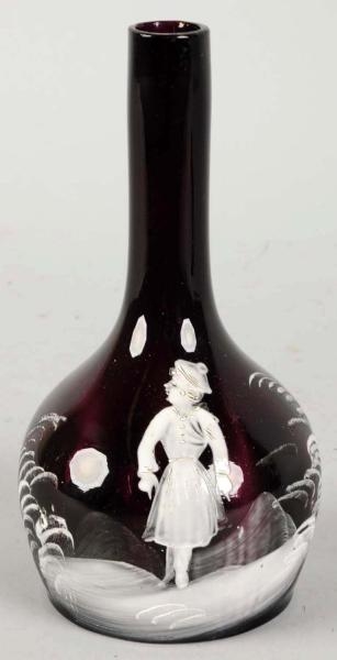 MARY GREGORY BARBER/HAIR TONIC BOTTLE.            