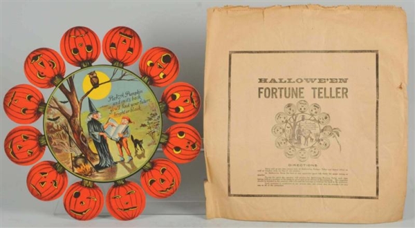 HALLOWEEN FORTUNE TELLER WITCH PARTY GAME.        