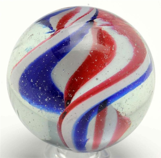 LARGE PEPPERMINT RIBBON MARBLE.                   